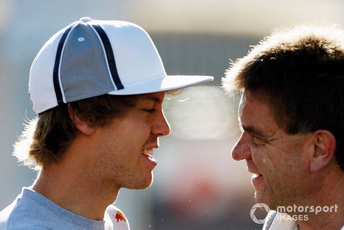 Imagen de archivo de Vettel para GP Racing