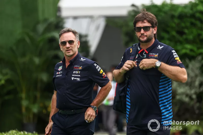 Christian Horner, directeur de l'équipe Red Bull Racing