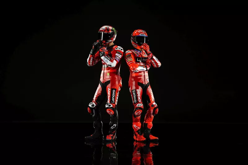 Francesco Bagnaia, Ducati Team, Marc Marquez, Ducati Team