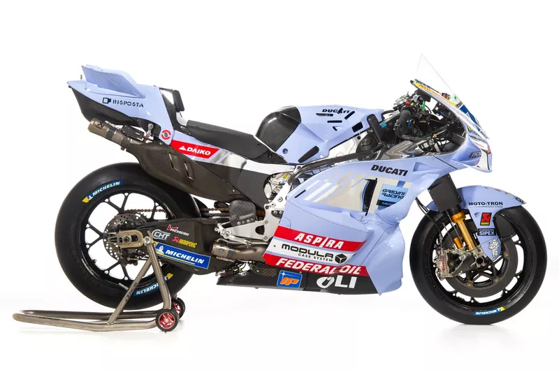 La livrée MotoGP de Gresini Racing