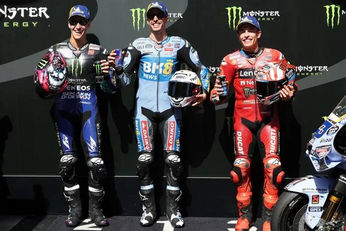 Alex Marquez, Gresini Racing, Marc Marquez, Ducati Team, Fabio Quartararo, Yamaha Factory Racing