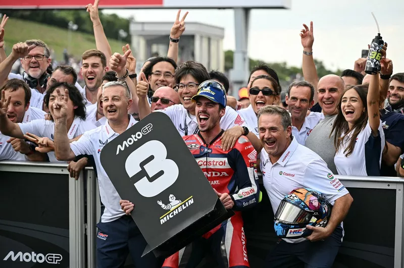 Joan Mir, Honda HRC, Francesco Bagnaia, Ducati Team, Marc Marquez, Ducati Team