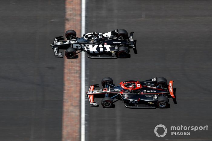 Will Power, Team Penske Chevrolet, Sebastien Bourdais, A.J. Foyt Enterprises Chevrolet
