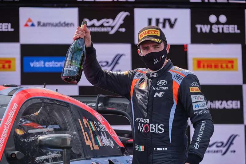 Podio: Craig Breen, Hyundai Motorsport