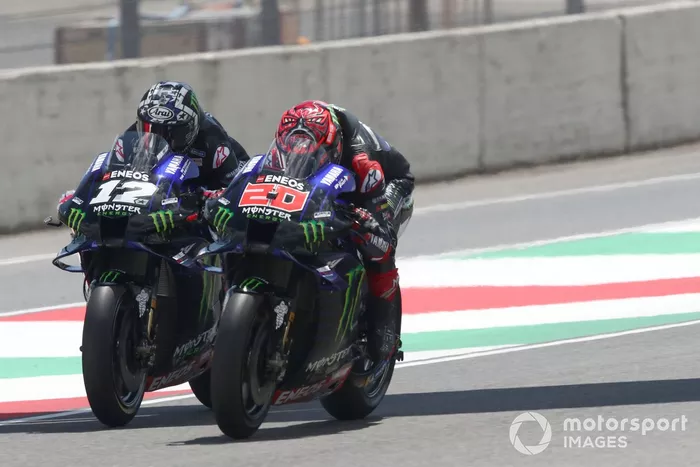 Maverick Viñales, Yamaha Factory Racing, Fabio Quartararo, Yamaha Factory Racing