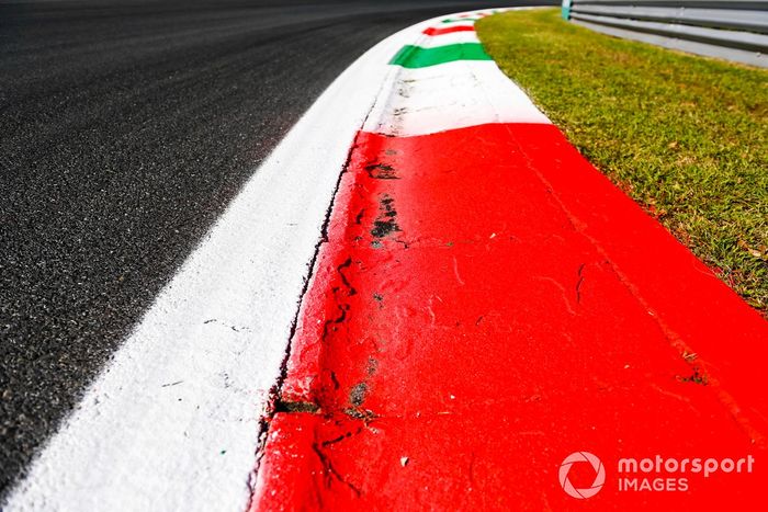 Piano del circuito de Monza