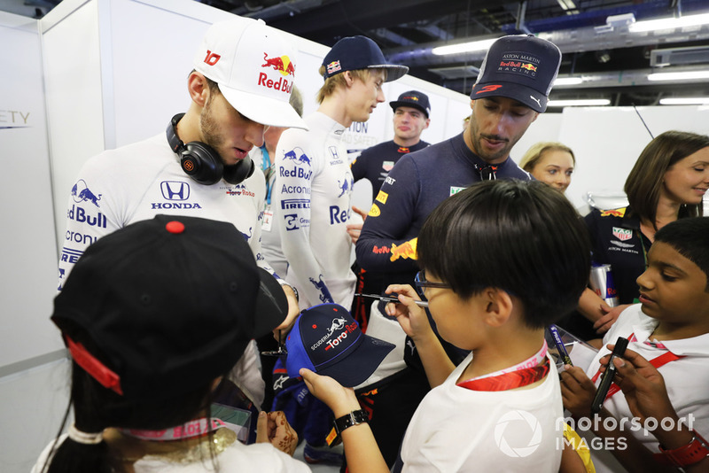A start előtt - Abu Dhabi Nagydíj - F1 2018