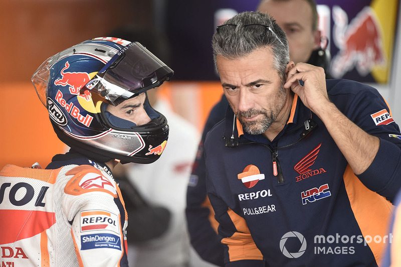Дані Педроса, Repsol Honda Team, після аварії