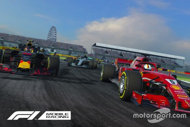 Captura del F1 Mobile Racing