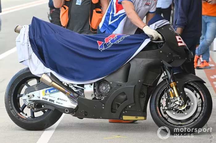 Marc Márquez, moto del equipo Repsol Honda