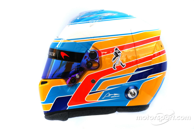 Helm von Fernando Alonso, McLaren