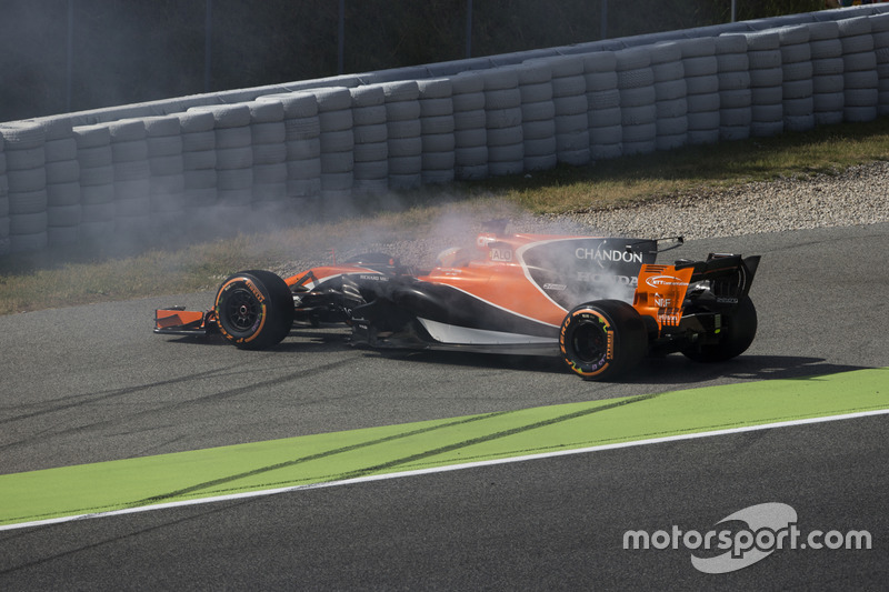 Defekt: Fernando Alonso, McLaren MCL32