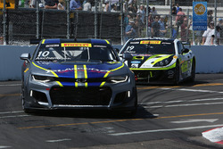 #10 Blackdog Speed Shop Chevrolet Camaro GT4.R: Lawson Aschenbach, #19 Performance Motorsports Group Ginetta G55: Parker Chase