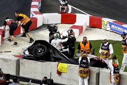 Kecelakaan, Pascal Wehrlein dan Felipe Massa di atas Polaris Slingshot SLR