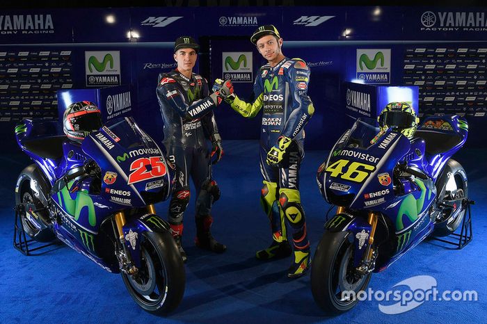 Valentino Rossi, Yamaha Factory Racing, Maverick Viñales, Yamaha Factory Racing