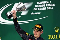 Podium: third place Max Verstappen, Red Bull Racing