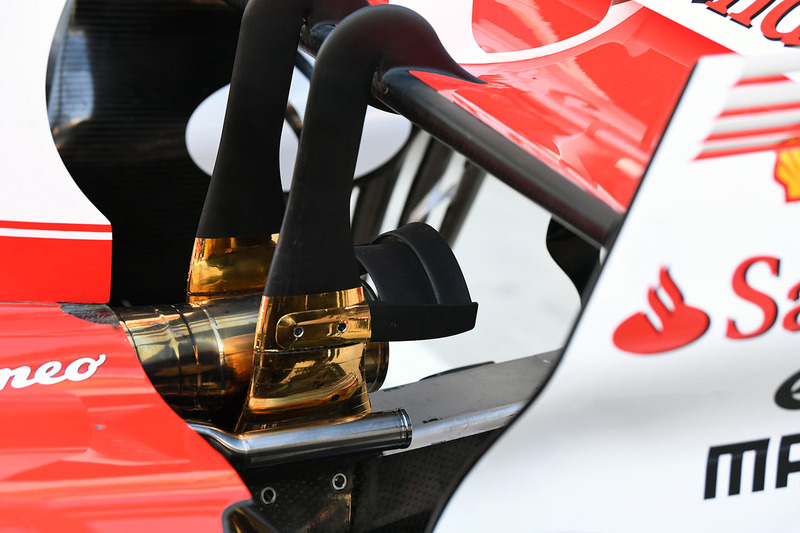 Выхлоп Ferrari SF70H