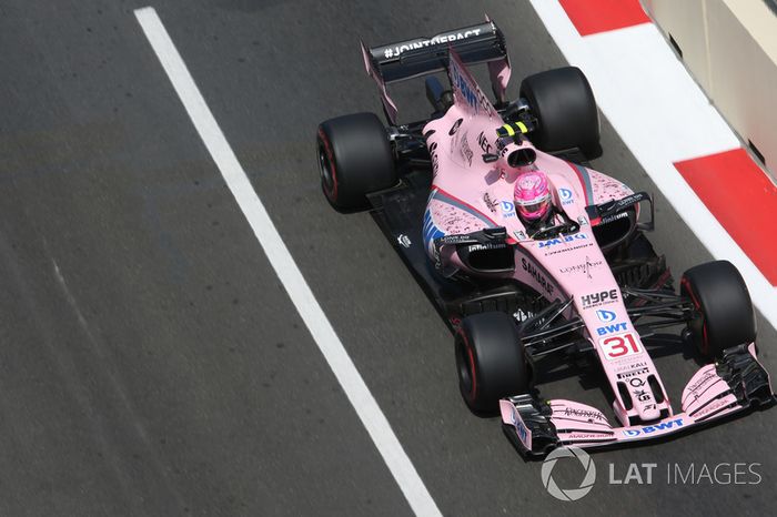 Esteban Ocon, Sahara Force India F1 VJM10