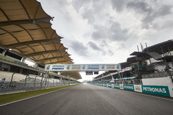 The pit straight at Sepang