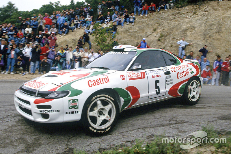 Didier Auriol, Bernard Occelli, Toyota Celica Turbo 4WD