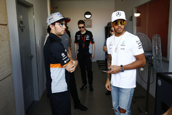 Sergio Pérez, Force India, Lewis Hamilton, Mercedes AMG