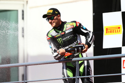 Le vainqueur, Jonathan Rea, Kawasaki Racing