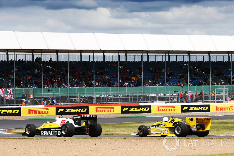 Renault Sport F1 Team: René Arnoux, Franck Montagny