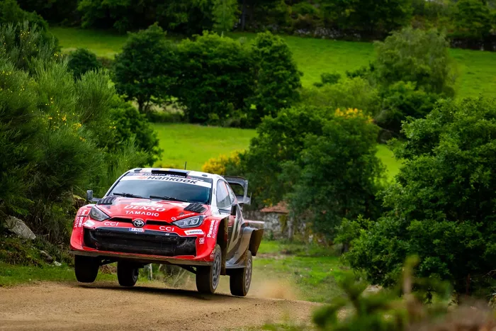 Oliver Solberg, Elliott Edmondson, Toyota Gazoo Racing WRT Toyota GR Yaris Rally1
