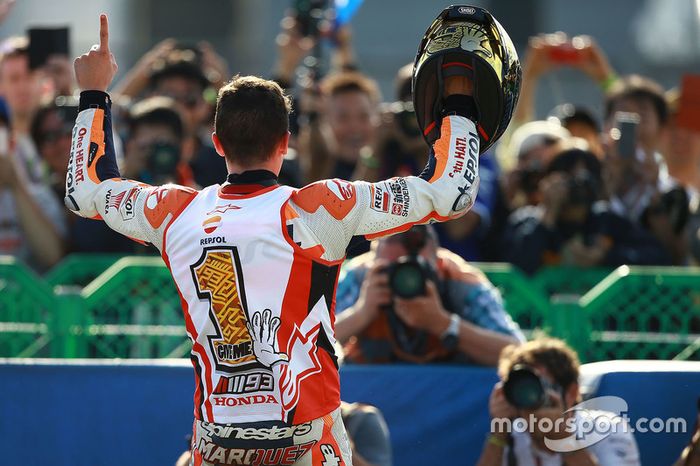 Marc Marquez ganador de la carrera, Repsol Honda Team