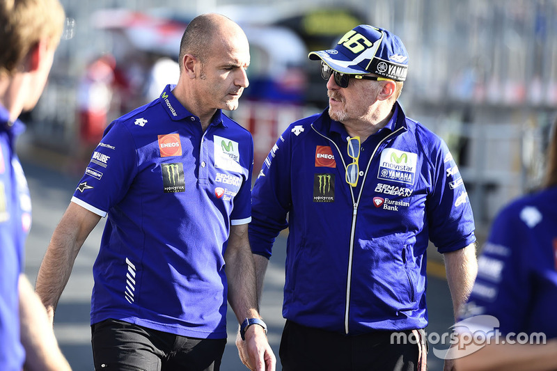 Massimo Meregalli, Direttore Yamaha Factory Racing Team, Silvano Galbusera, Yamaha Factory Racing