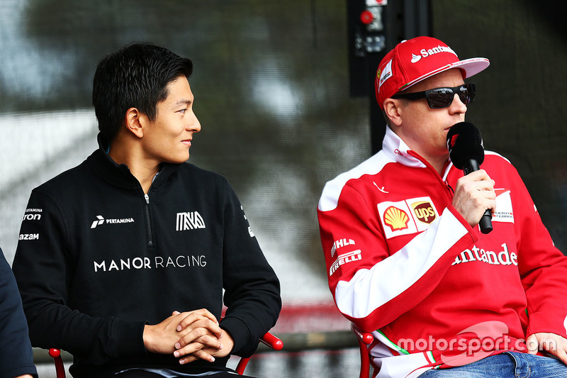 Rio Haryanto, Manor Racing, Kimi Raikkonen, Ferrari