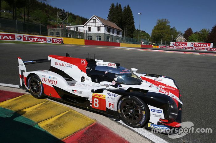 #8 Toyota Gazoo Racing Toyota TS050: Sébastien Buemi, Kazuki Nakajima, Fernando Alonso