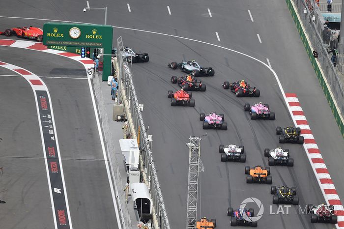 El inicio de la carrera