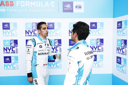 Sébastien Buemi, Renault e.Dams, parla con Nicolas Prost, Renault e.Dams