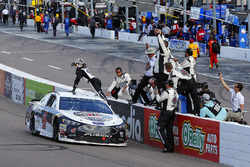 Kevin Harvick, Stewart-Haas Racing, Ford Fusion Jimmy John's celebrates his win