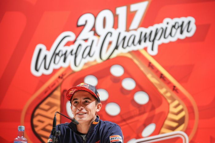 Celebración Marc Márquez en Cervera