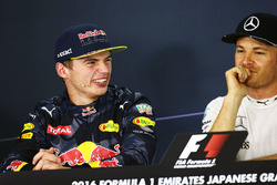 Макс Ферстаппен, Red Bull Racing и Нико Росберг, Mercedes AMG F1