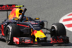 Winnaar Max Verstappen, Red Bull Racing viert zijn overwinning
