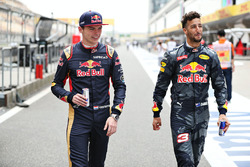 Daniel Ricciardo, Red Bull Racing y Max Verstappen, Scuderia Toro Rosso