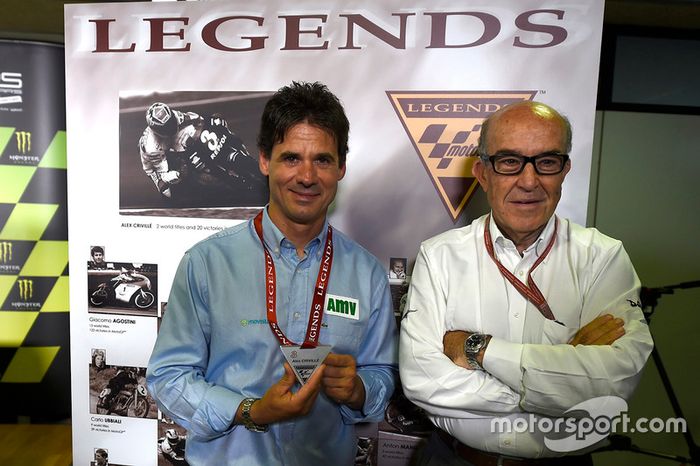 Alex Criville medalla de leyendas