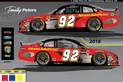 Timothy Peters, Ricky Benton Racing livery