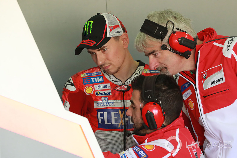 Jorge Lorenzo, Ducati Team, Gigi Dall'Igna, Ducati Team General Manager