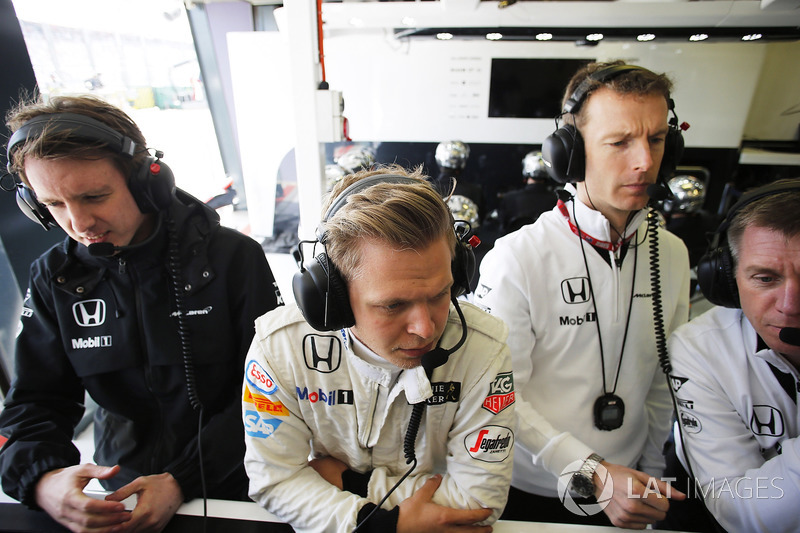 Kevin Magnussen, test and reserve driver, McLaren