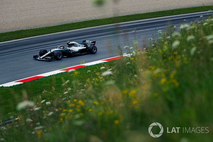8º Valtteri Bottas, Mercedes-AMG F1 W09, Spielberg 2018. Tiempo: 1:03.130