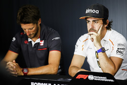 Ромен Грожан, Haas F1 Team, Фернандо Алонсо, McLaren