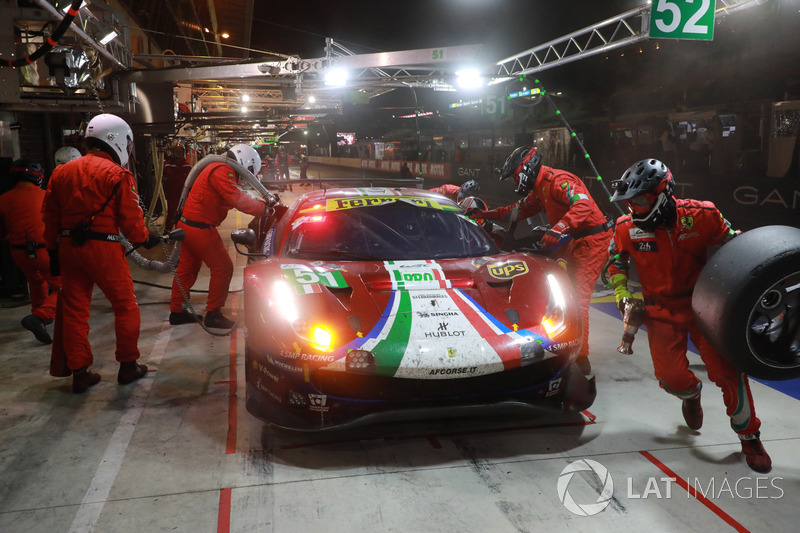 #51 AF Corse Ferrari 488 GTE EVO: Alessandro Pier Guidi, James Calado, Daniel Serra