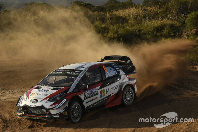 Ott Tanak, Martin Järveoja, Toyota Yaris WRC, Toyota Gazoo Racing