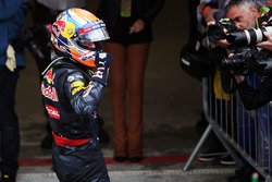 Макс Ферстаппен, Red Bull Racing святкує своє третє місце в закритому парку