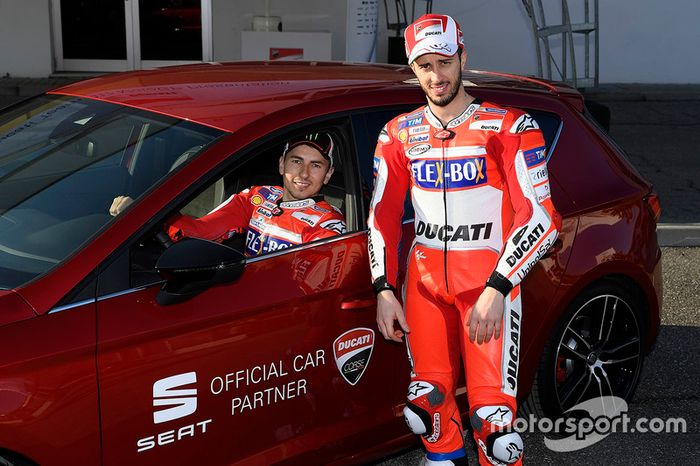 Jorge Lorenzo, Andrea Dovizioso, Ducati Team
