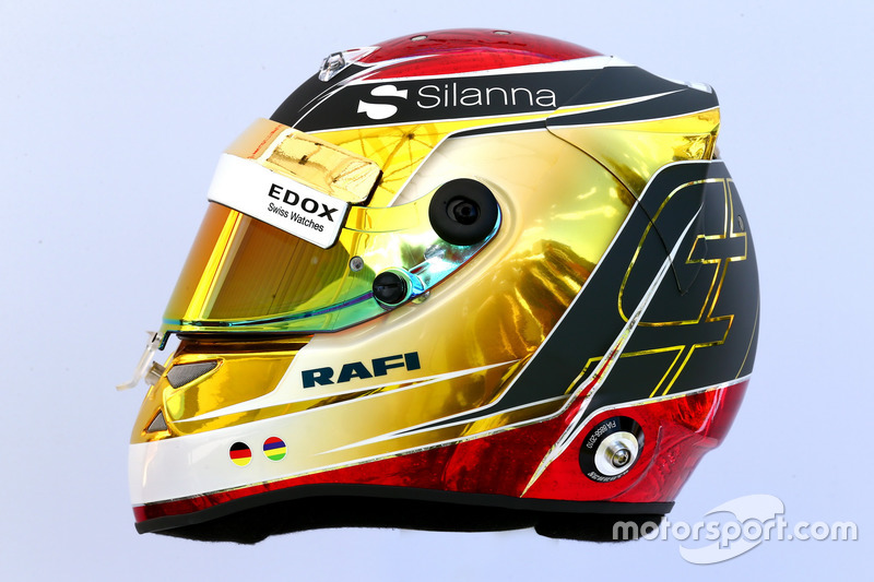 Helm von Pascal Wehrlein, Sauber